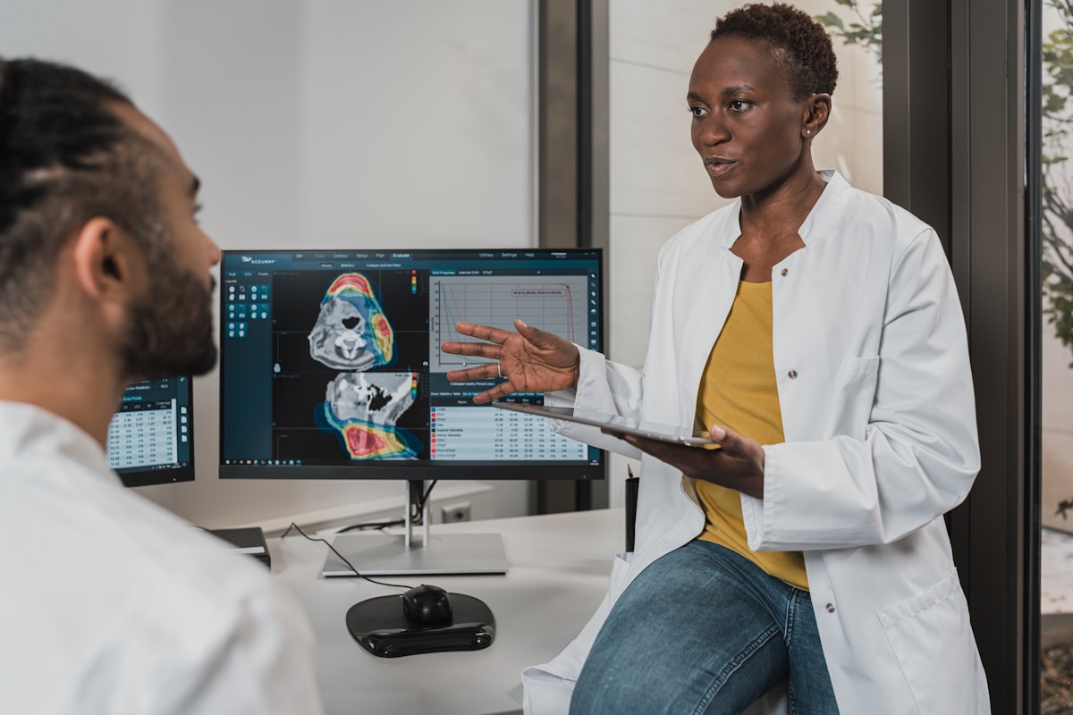 MindCare clinician in a supportive counseling session